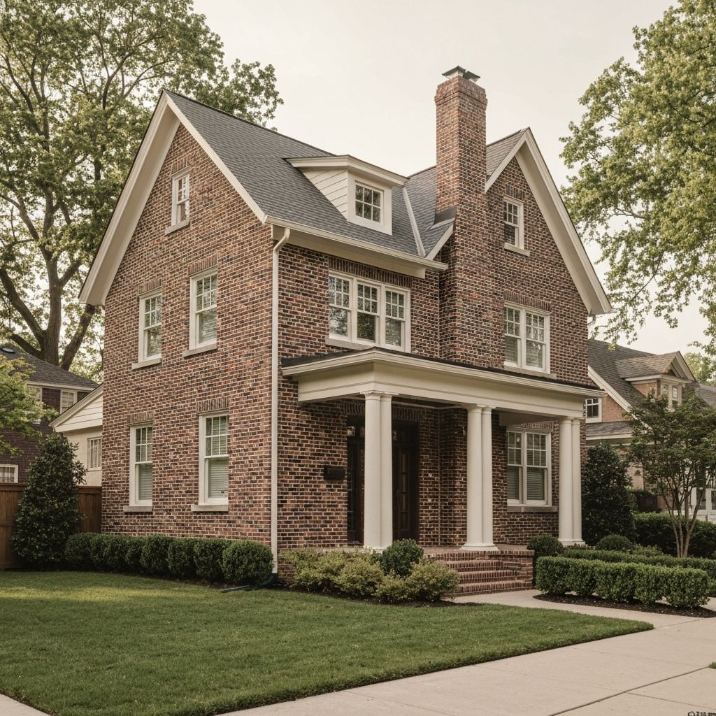 Дом из кирпича